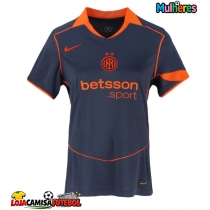 Camisa de Futebol Inter Milan Hakan Calhanoglu #20 Equipamento Alternativo Mulheres 2025-26 Manga Curta